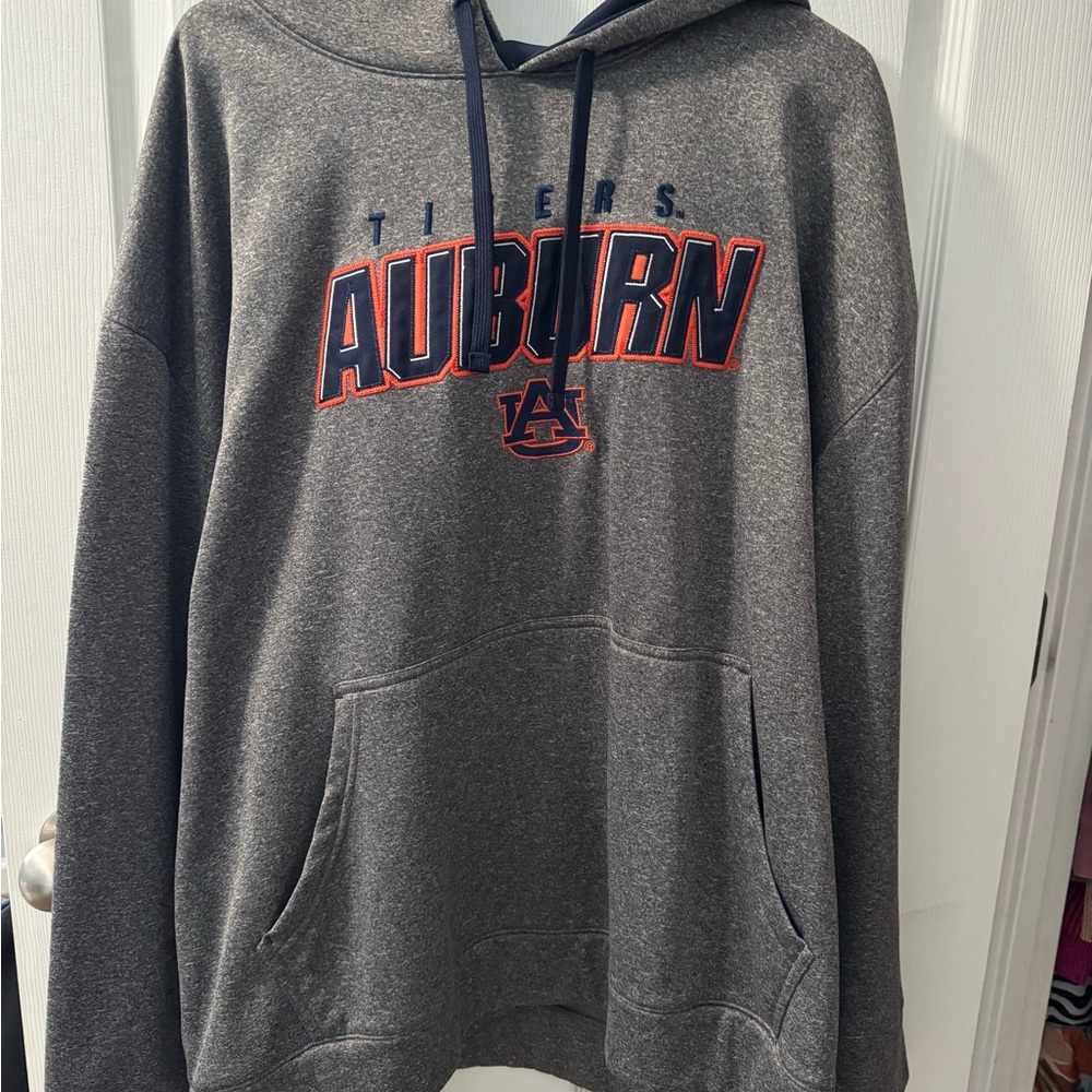Champion Gray Auburn Tigers Hoodie